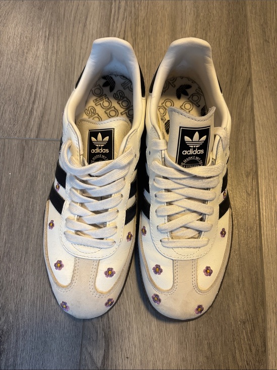 adidas Shoes - Adidas Samba Purple Floral Accents